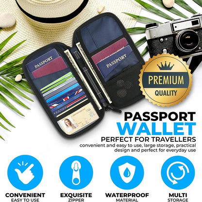 Family Passport Wallet: Lightweight, Secure, Stylish