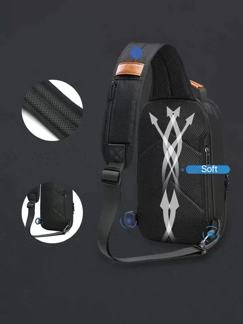 Hard Shell Anti-collision Chest Bag