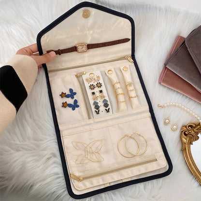 Foldable Travel Jewelry Case