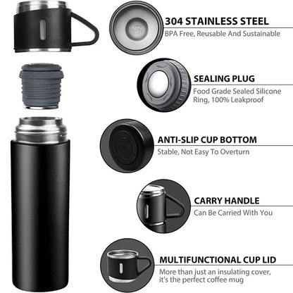 Vacuum flask thermos bottle